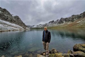 Ravindra Joisa at Tarsar Lake