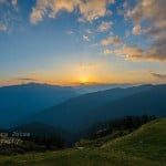 Sunset during Golden Hours