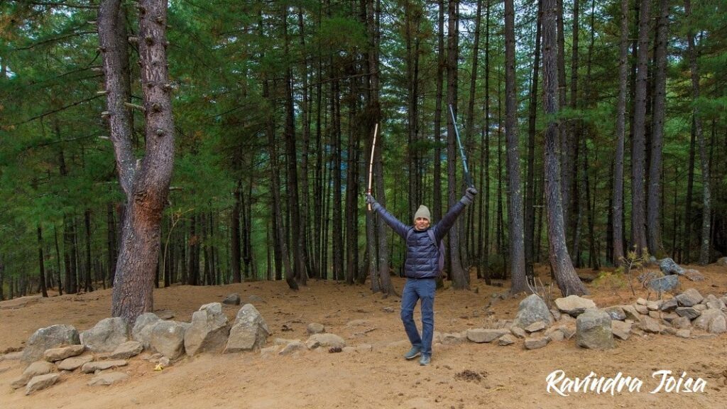 Ravindra after completing hiking to Tiger's Nest in Bhutan.