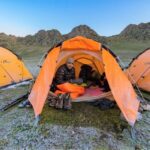 Ravindra Joisa, camping in the Himalayas